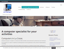 Tablet Screenshot of activpart.com